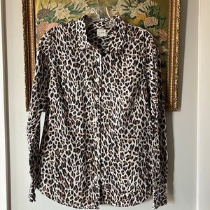 J. Crew The Perfect Shirt. ECU. Size S